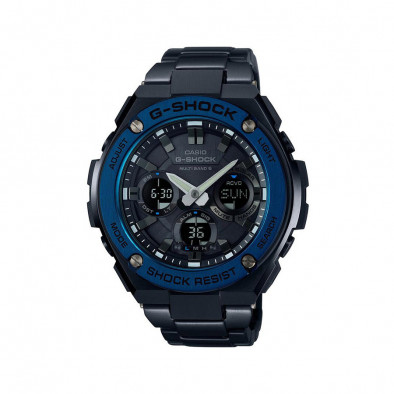 Мъжки спортен часовник Casio G-SHOCK тъмно син стоманен