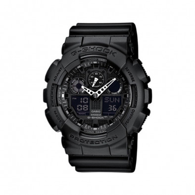 Мъжки спортен часовник Casio G-SHOCK черен с черен дисплей