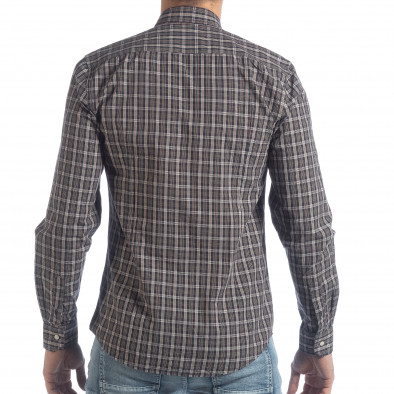 Мъжка карирана риза Slim fit Casual it040219-125 3