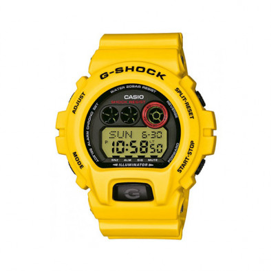 Мъжки спортен часовник Casio G-SHOCK жълт с черен циферблат