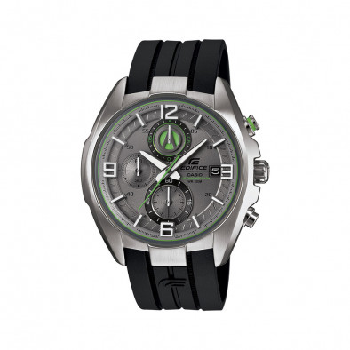 Мъжки часовник Casio Edifice черен със сив циферблат