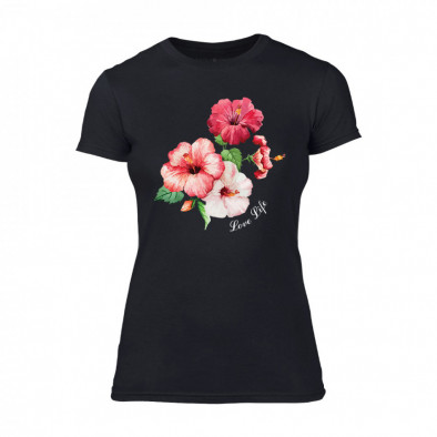 Дамска тениска Flowers, размер L TMNSPF006 2