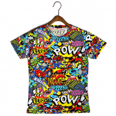 Мъжка тениска с комикси Pow it200421-4 2