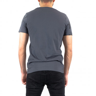 Мъжка тъмносива тениска Right Successful tr250322-31 3