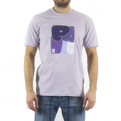 Мъжка лилава тениска Panic tr250322-90 2