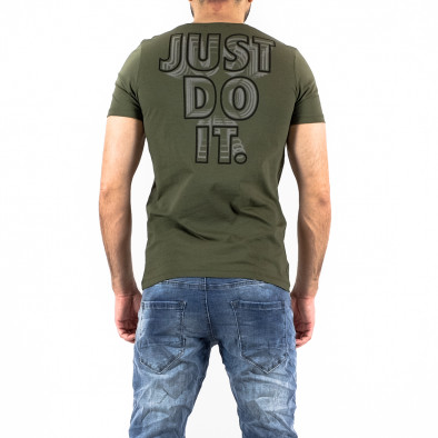 Мъжка зелена тениска Just Do It tr250322-63 3