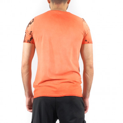 Мъжка оранжева тениска Anywhere Vintage tr250322-37 3