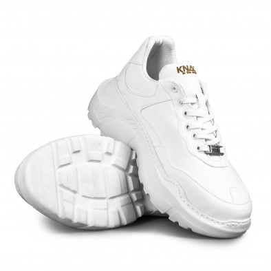 Мъжки бели маратонки Chunky All white. Размер 41 tr051021-7-1 3