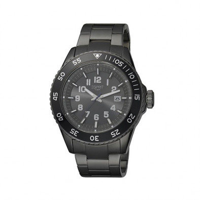Мъжки часовник Esprit черен браслет