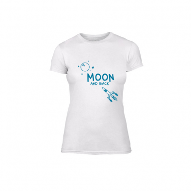 Дамска тениска To The Moon And Back, размер S TMNLPF127S 2