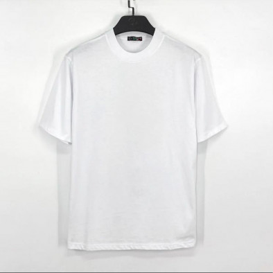 Regular мъжка бяла тениска от памук il200224-28 3