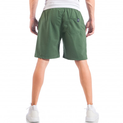 Зелени мъжки шорти с лого Marshal it050618-31 4
