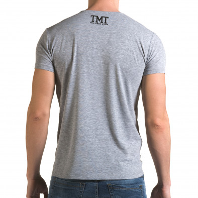 Мъжка сива тениска TMT il120216-62 3