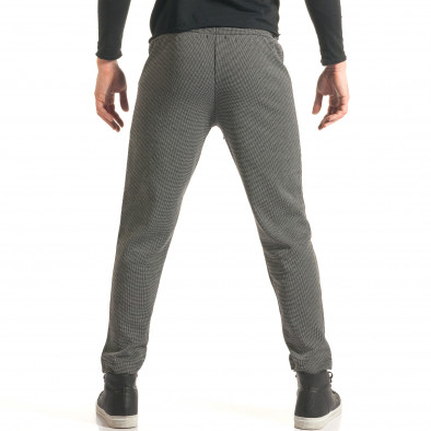 Мъжки светло сиви потури с ефект на панталон it181116-21 3