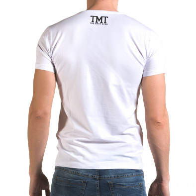 Мъжка бяла тениска TMT il120216-63 3