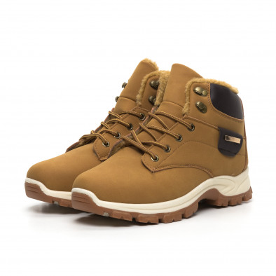 Мъжки трекинг обувки в цвят камел. Размер 44 it260919-29-1 3