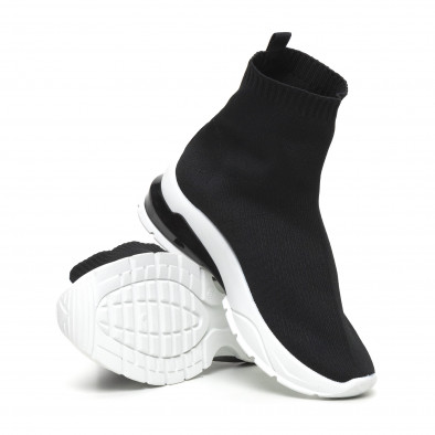 Черни дамски маратонки тип чорап. Размер 37 it260919-53-1 4