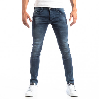 Skinny Jeans в сиво-син деним it250918-24 3