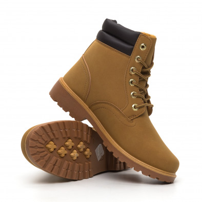 Мъжки боти цвят камел с подплата. Размер 41/42 it260919-26-1 4