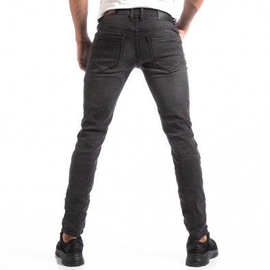 Slim Jeans в сиво с лек износен ефект it250918-14 4