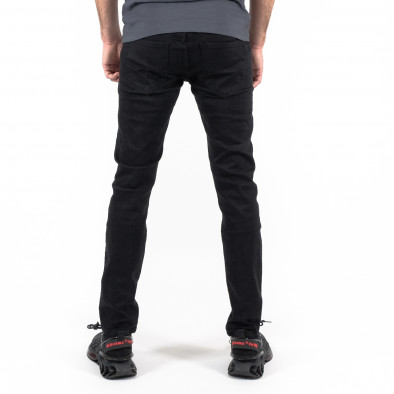 Slim fit Basic мъжки черни дънки it180322-45 3