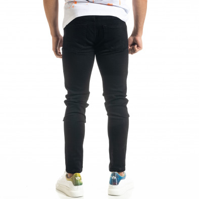Basic Slim fit мъжки черни дънки it080520-61 3