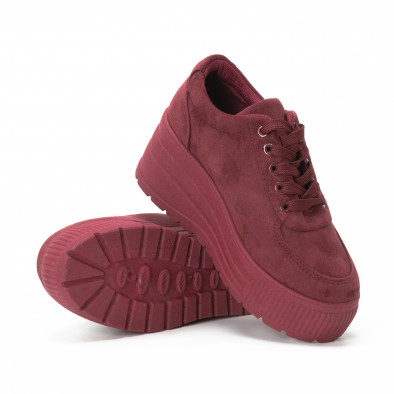 Дамски All wine кецове на висока платформа it150818-54 4