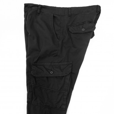 Черен Cargo Jogger панталон с цип 8166 tr301023-1 5