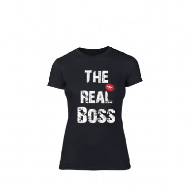 Дамска тениска The Real Boss, размер M TMNLPF140M 2