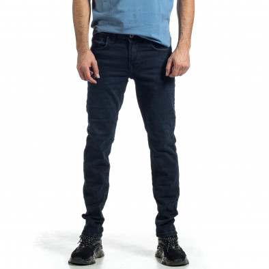 Long Slim тъмносини дънки плътен деним tr021221-8 2
