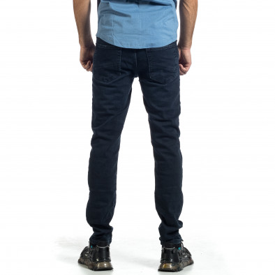 Long Slim тъмносини дънки плътен деним tr021221-8 3