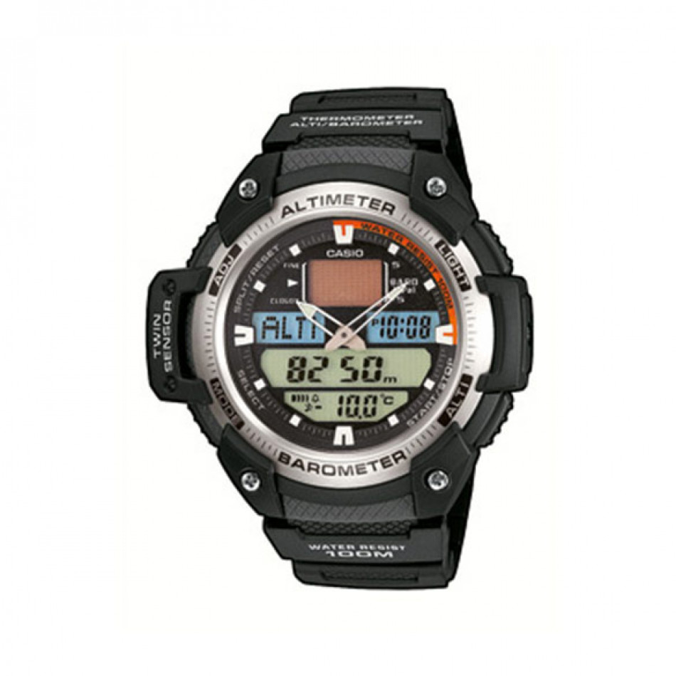 Мъжки часовник Casio Outdoor с аналогов и дигитален циферблат SGW400H1BVER
