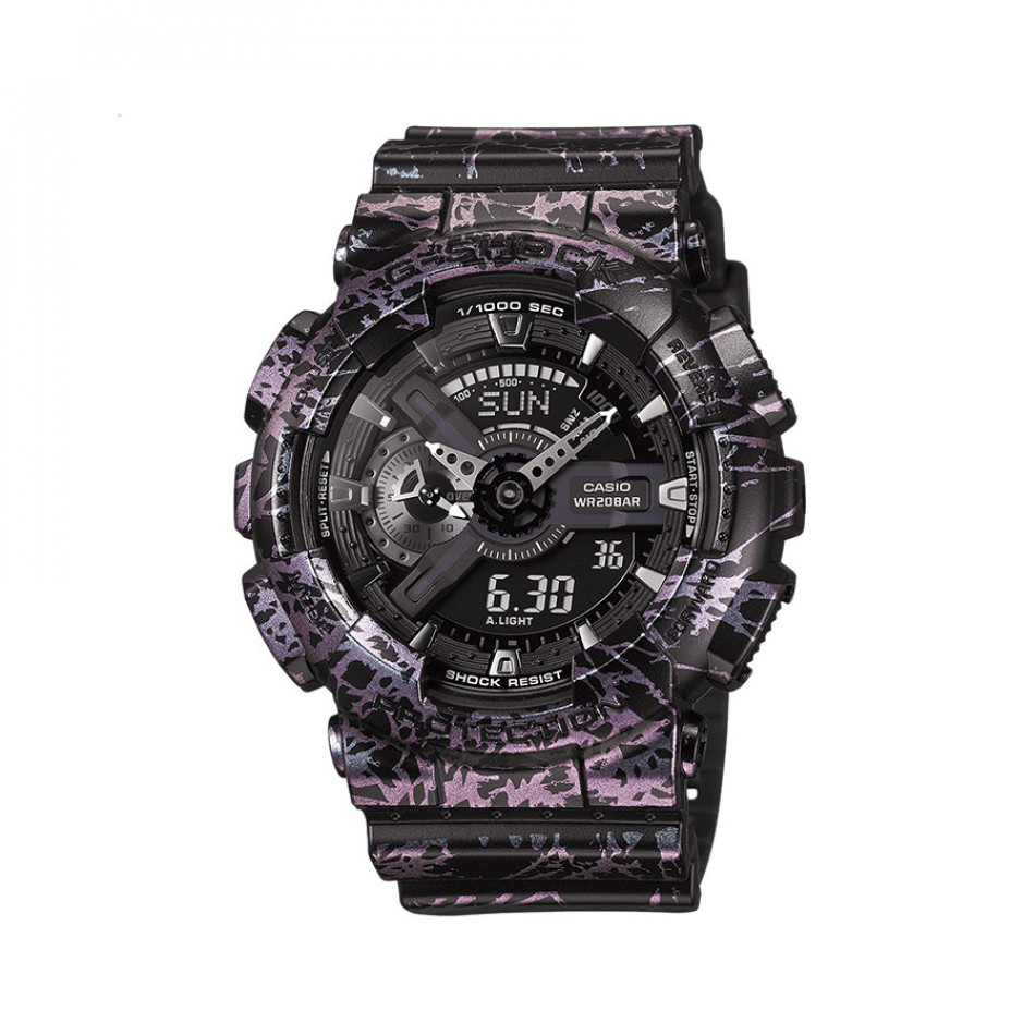 Мъжки спортен часовник Casio G-SHOCK черно-лилав GDX6900PM1ER