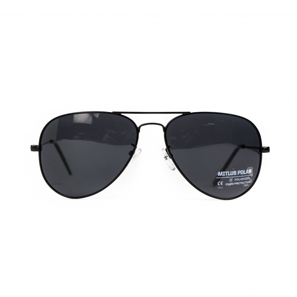 Пилотски слънчеви очила черна рамка il020322-6