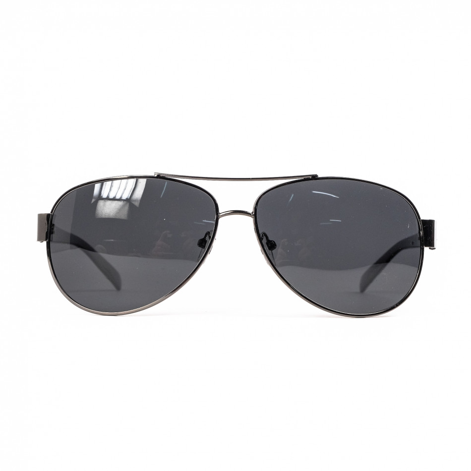 Черни пилотски очила метална рамка il110322-22