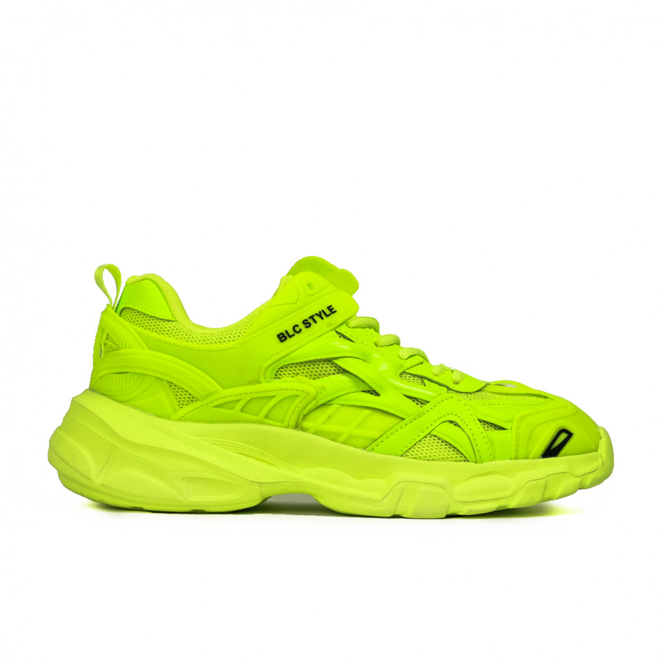 Неонови маратонки Vibrant Green Fluo gr090922-12