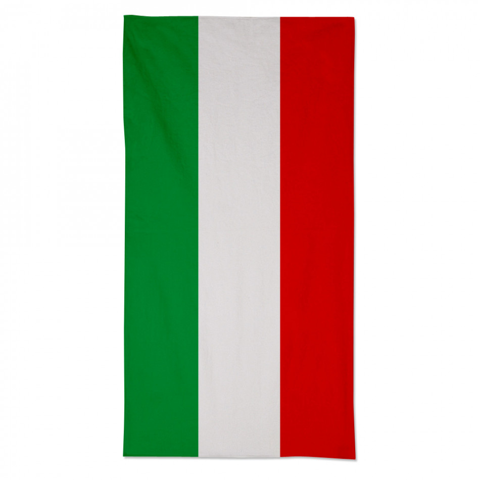 Плажна кърпа с Италианското знаме fm090714-4
