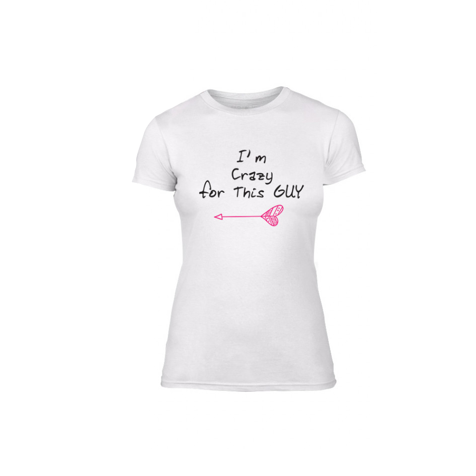 Дамска тениска Crazy in love, размер S TMNLPF097S