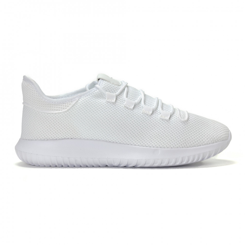 Мъжки бели маратонки олекотен модел All-white it240418-2