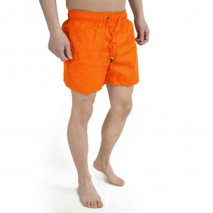 Мъжки оранжев бански Basic Fluo