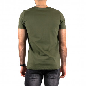 Мъжка тениска Important в зелено 2