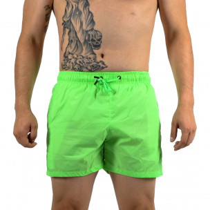 Мъжки зелен бански Basic Fluo 