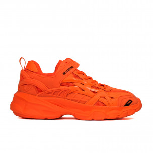 Неонови маратонки Vibrant Orange Fluo