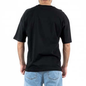 Oversize мъжка черна тениска Art Kare 2