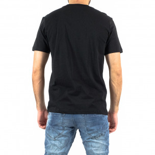 Мъжка черна тениска Panic 2