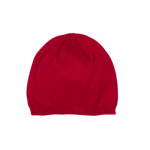 Basic мъжка плетена шапка в червено 