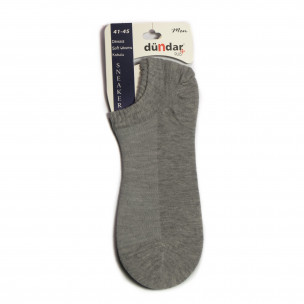 Мъжки сиви чорапи за маратонки