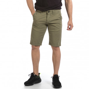 Мъжки зелени къси панталони & Big Size