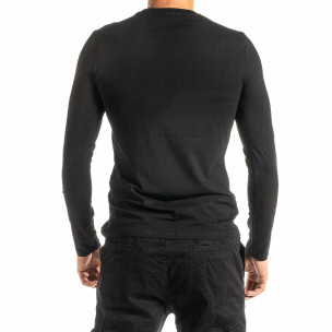 Мъжка черна блуза Jeans Sport 2