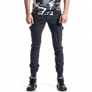 Сив панталон Cargo Jogger с ципове на крачолите - FASHIONMIX.BG Сив панталон Cargo Jogger с ципове на крачолите